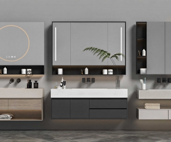Modern Bathroom Cabinet-ID:886475093