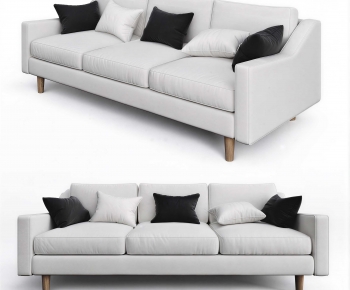 Modern Three-seat Sofa-ID:814205887