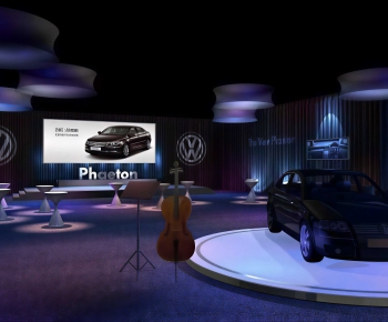 Modern Exhibition Hall-ID:408478984