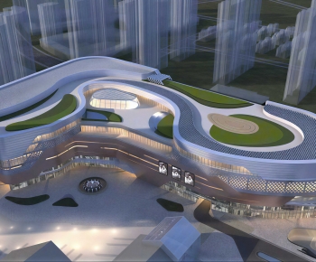 Modern Architectural Bird's-eye View Planning-ID:804776915