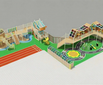 Modern Children's Amusement Park-ID:341517931