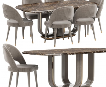 Modern Dining Table And Chairs-ID:297069528