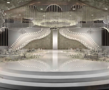 Modern Banquet Hall-ID:750689568
