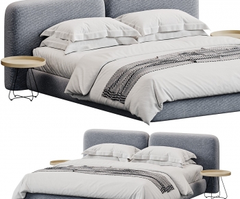 Modern Double Bed-ID:713105924