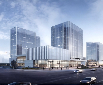 Modern Building Appearance-ID:923070914