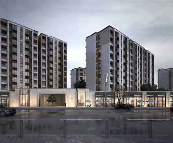Modern Building Appearance-ID:570470094