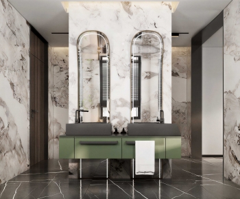 Modern Bathroom Cabinet-ID:684518891
