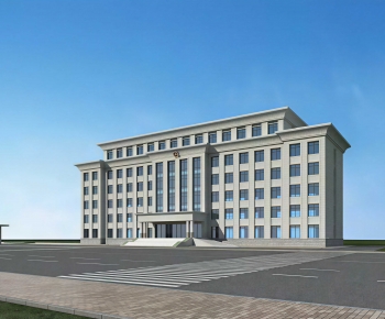 Modern Appearance Of Commercial Building-ID:673924923