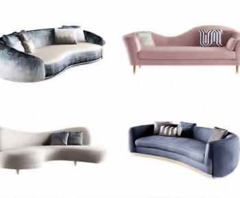 Modern Three-seat Sofa-ID:143389947