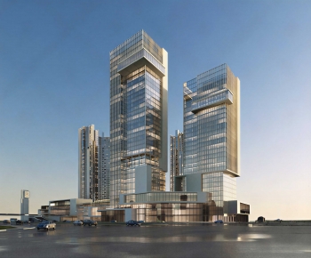 Modern Building Appearance-ID:196507936