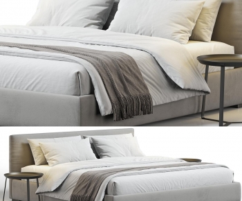 Modern Double Bed-ID:623739962