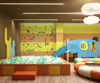 Modern Children's Amusement Park-ID:668847088
