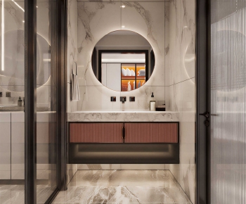 Modern Bathroom Cabinet-ID:825309041