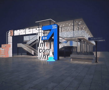 Modern Building Appearance-ID:875649934