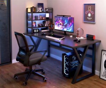 Modern Esports Tables And Chairs-ID:185491091