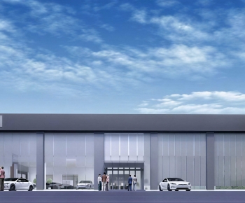 Modern Appearance Of Commercial Building-ID:815453057