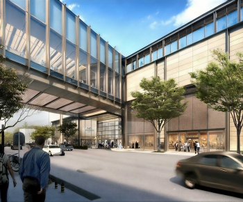 Modern Commercial Street-ID:539382938