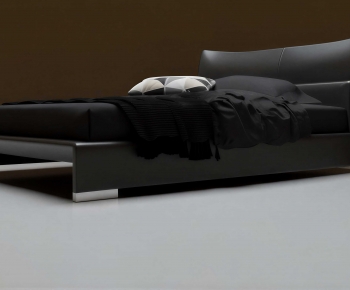 Modern Double Bed-ID:293266061