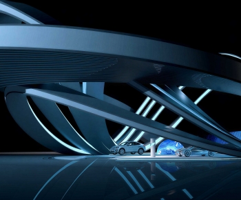Modern Exhibition Hall-ID:230227951