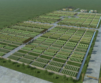 Modern Architectural Bird's-eye View Planning-ID:429444078