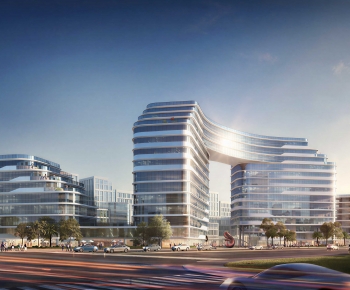 Modern Building Appearance-ID:701940067