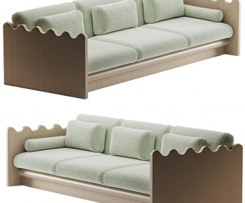Modern Three-seat Sofa-ID:235177993