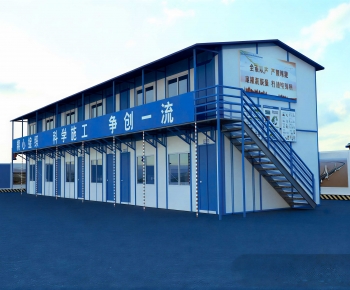 Modern Building Appearance-ID:668595087
