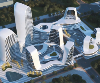 Modern Building Appearance-ID:465001112