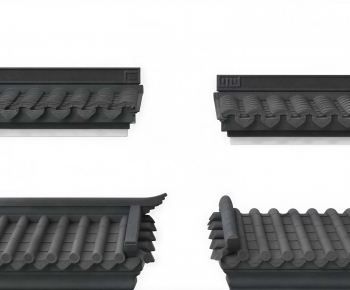 New Chinese Style Building Component-ID:430651905