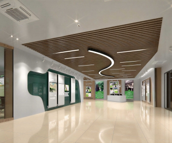 Modern Exhibition Hall-ID:817078116