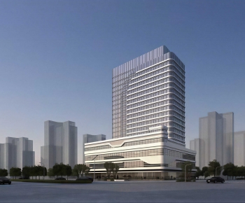 Modern Appearance Of Commercial Building-ID:542123085