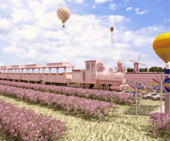Modern Garden Landscape-ID:429260977