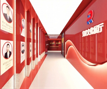 Modern Corridor/elevator Hall-ID:114638098