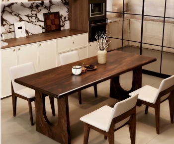 Modern Dining Table And Chairs-ID:443917991