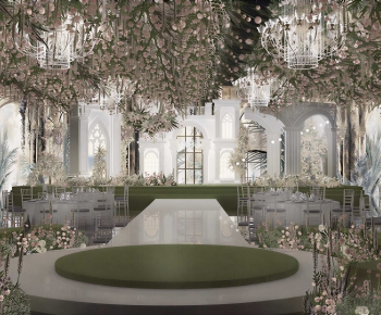 Modern Banquet Hall-ID:341870078