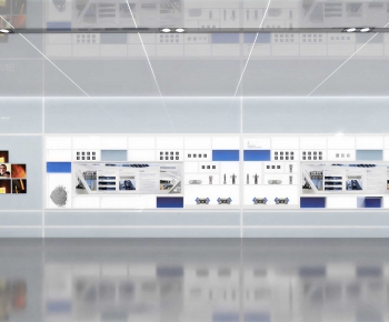 Modern Exhibition Hall-ID:701510957