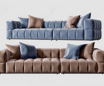 Modern Three-seat Sofa-ID:865238906