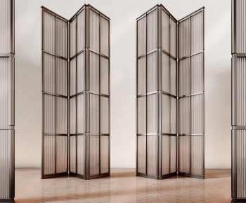 Modern Glass Screen Partition-ID:976311924