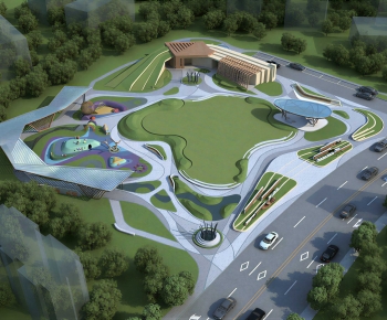 Modern Architectural Bird's-eye View Planning-ID:815124992