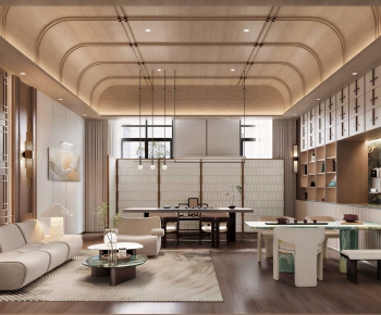 Modern A Living Room-ID:617850072