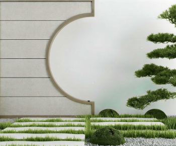 Modern Courtyard/landscape-ID:838512901