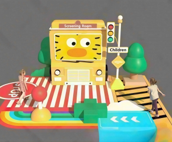 Modern Equipment For Children-ID:767977005