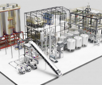 Modern Industrial Equipment-ID:443399914