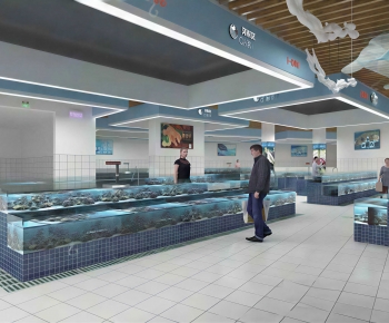Modern Shopping Mall-ID:390516048