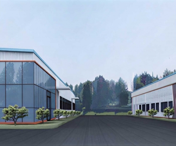 Modern Public Building-ID:324040893
