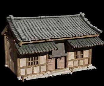 Chinese Style Ancient Architectural Buildings-ID:873238091