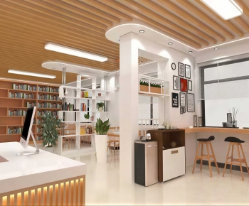 Modern Bookstore Book Bar-ID:371000052