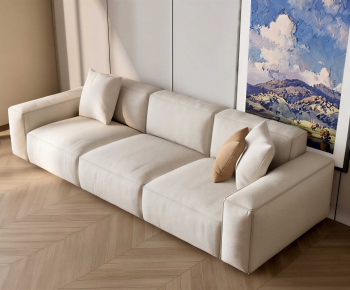 Modern Three-seat Sofa-ID:598448999
