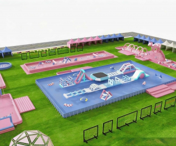 Modern Architectural Bird's-eye View Planning-ID:703049909