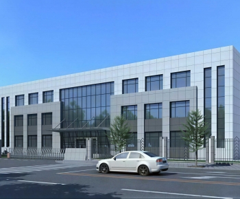 Modern Building Appearance-ID:721204041